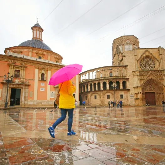 Alerta por lluvia Valencia