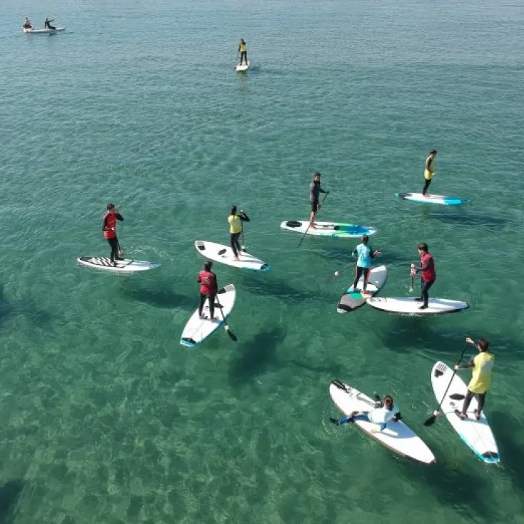 paddle surf